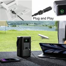 Adaptador de cable de alimentación mini Starlink, hembra a macho tipo C para conexiones con banco de energía de 65W+ fuente de alimentación PD - Multicolor - Ver 3