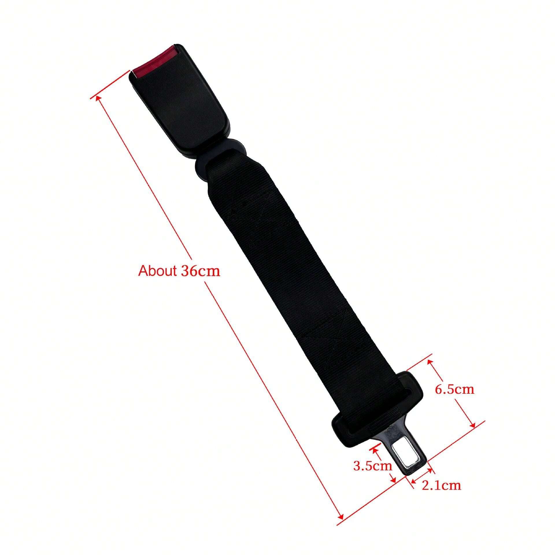 Car Seat Belt Extension Strap, Length 36cm, Fit For 2.1cm Width 3cm