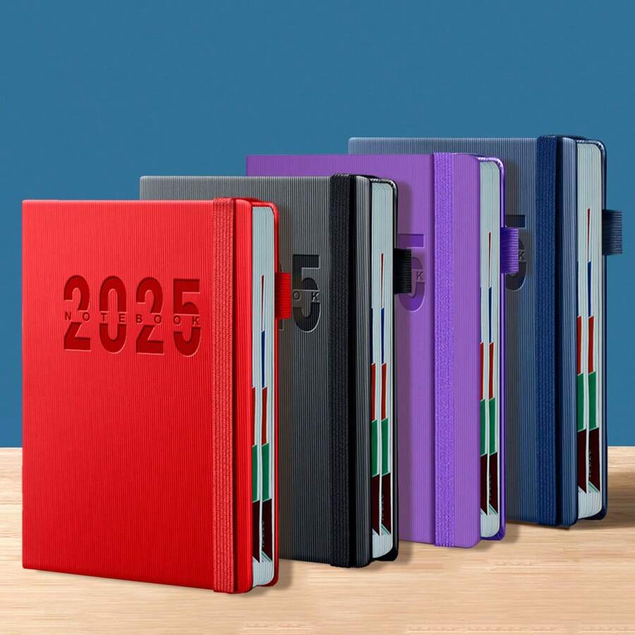 2025 Planner Notebook, Daily SelfManagement Time Planning 365 Days