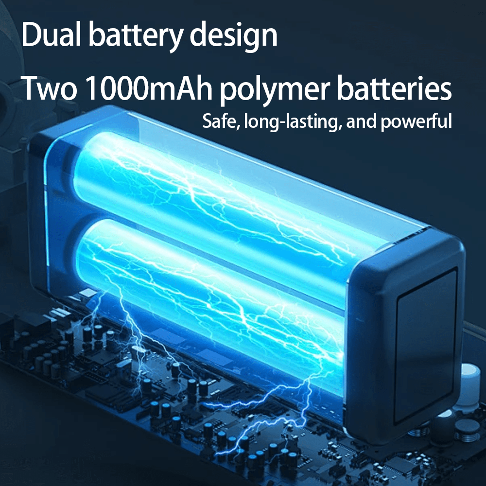 Wave Electric Toothbrush With Light 3 Brush Heads New Generation