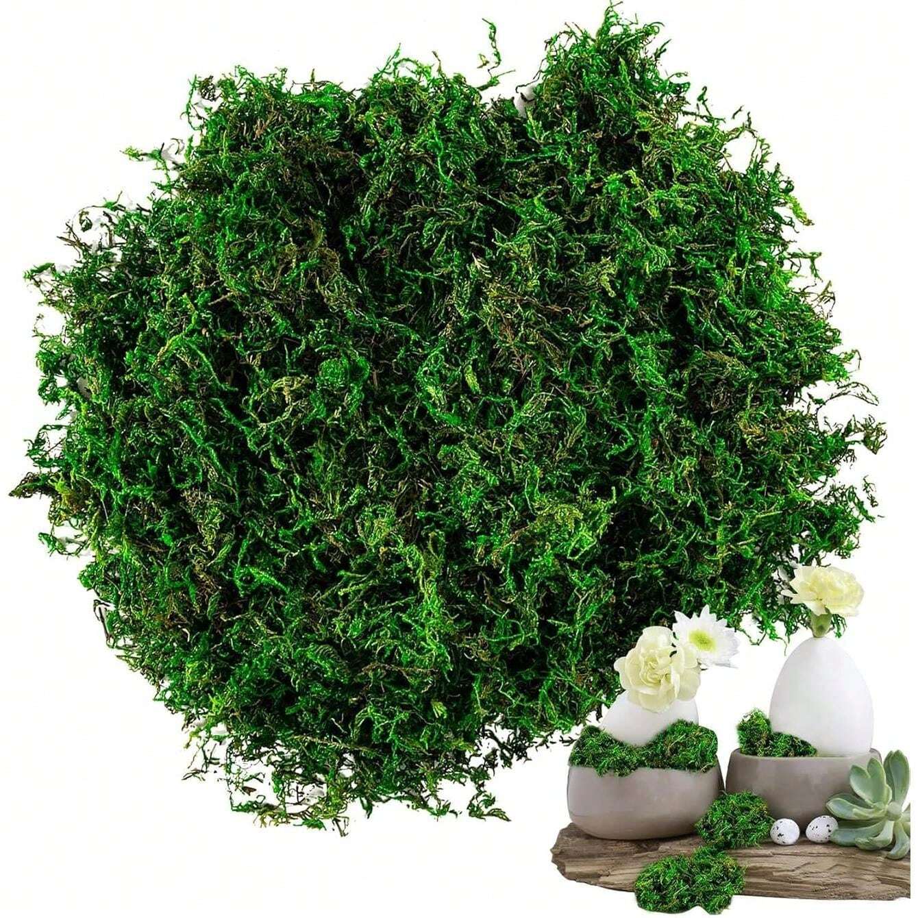 Faux Moss For Potted Plants Artificial Moss For Crafts Fake Moss Decor