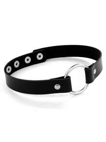 1 件朋克风格哥特式摇滚铃铛和蝴蝶结项链颈链，适合女性日常佩戴、节日派对和创意生日/情人节礼物情人节、妈妈、母亲、母亲节、礼物 - 黑色 - 查看 10