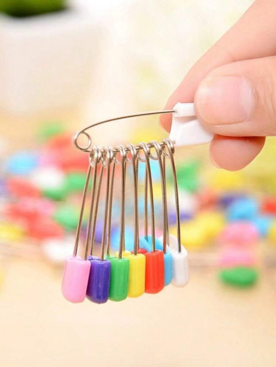 Random Colors Diaper Pins, Pins For Cloth Diapers Stainless Steel