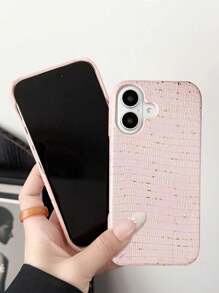 1 件蜥蜴纹理金箔闪亮皮革手机壳，纯色 3D 浮雕纹理 TPU 防摔耐磨简约/高端/创意/时尚，兼容 11/11 Pro Max、 12/12 Pro/12 Pro Max、 13/13 Pro/13 Pro Max、 14/14 Pro/14 Pro Max/14 Plus、 15/15 Pro/15 Plus/15 Pro Max、 16/16 Plus/16 Pro/16 Pro Max - 粉色 - 查看 8