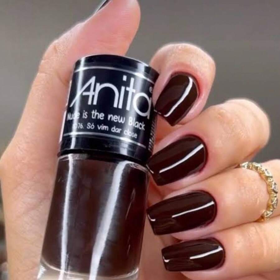 Anita Nail Polish Just Came Close - 咖啡棕 - 查看 1