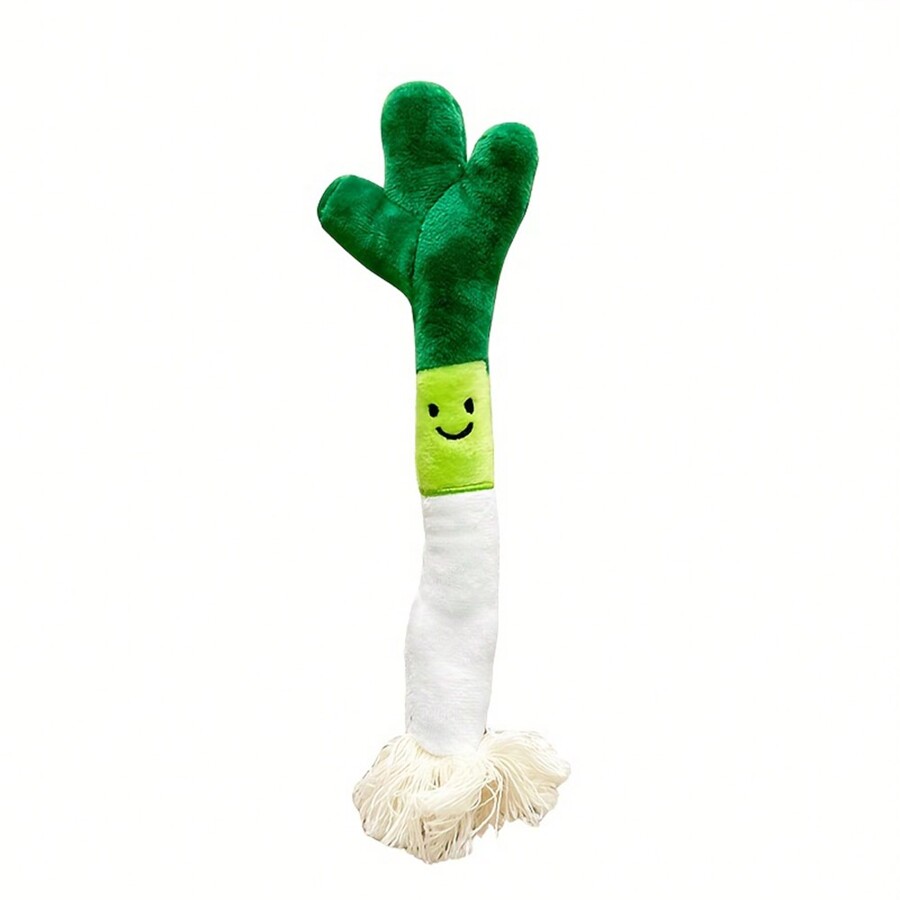 1 Piece Of Super Cute Mint And Green Onion Cat Toy Suitable For Indoor
