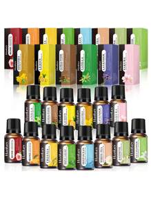 10毫升汉奇水溶性精油：香草、薰衣草、樱花、茉莉香氛，适用于香薰机，10多种香型可选，家居空气清新剂，舒缓持久的香氛，附赠藤条香薰和蜡烛礼盒套装 - Hankey - 查看 6