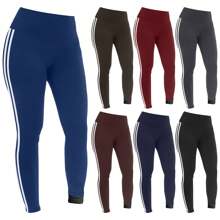 1 Piece Women's Fuzzy Furry Winter Warm Soft Fur-Lined Striped Comfy Leggings, Cozy, Stretchy, Cold Weather, Casual, Lightweight, Autumn, Fall, Everyday Wear, Comfortable, Stylish, Outdoor, Thermal, Insulated, Durable - 棕色 - 查看 5