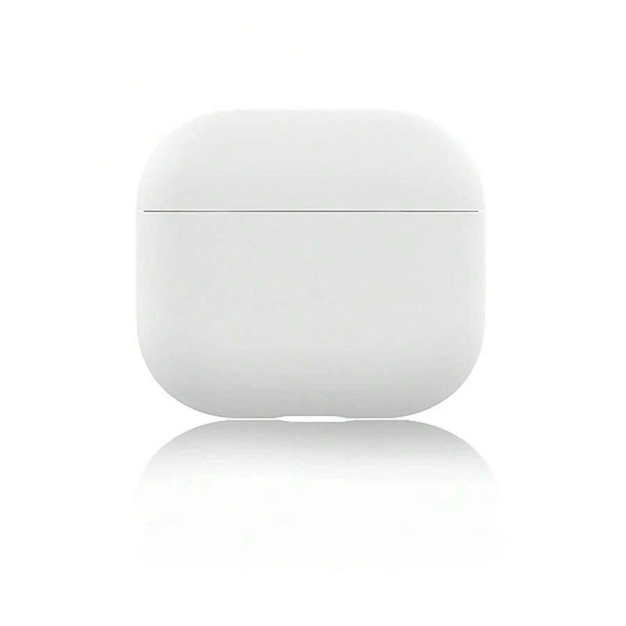 0.8毫米超薄硅胶耳塞套，裸感触感，兼容所有型号 - 白色 - 查看 1