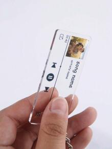 1 件专辑封面歌词钥匙扣吊坠配件粉丝商品、情人节、情人节装饰礼物生日毕业、多功能、防霉、装饰性、精致、时尚、高品质、可爱、现代、多彩、定制、独特、个性化、适合他、适合她、男朋友、女朋友、爸爸、妈妈、家人、朋友、儿子、女儿、孩子的理想礼物 - 彩色 - 查看 4