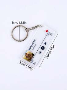 1 件专辑封面歌词钥匙扣吊坠配件粉丝商品、情人节、情人节装饰礼物生日毕业、多功能、防霉、装饰性、精致、时尚、高品质、可爱、现代、多彩、定制、独特、个性化、适合他、适合她、男朋友、女朋友、爸爸、妈妈、家人、朋友、儿子、女儿、孩子的理想礼物 - 彩色 - 查看 5