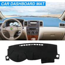 Für Toyota Corolla 2003-2006 2007-2013 2014-2018 2019-2024 Armaturenbrettabdeckungen: Universelles Modell, Sonnenblende, Teppich und Polsterung