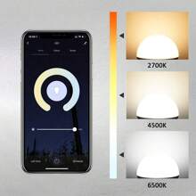 Bombilla LED de candelabro inteligente WiFi XODO C37 E12 regulable - 5W (equivalente a 30W) 4 unidades - Paquete de 4 - Ver 5