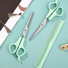 Bộ tông đơ cắt tóc 1/3 chiếc, kéo cắt tóc mái và lược, dụng cụ làm đẹp, bộ tông đơ cắt tóc, dụng cụ làm tóc, sản phẩm và phụ kiện tóc cho tiệm cắt tóc, làm đẹp trở lại trường, đồ dùng thiết yếu khi đi du lịch, phụ kiện tóc cho nữ, lược chải ngược, phụ kiện cắt tóc, máy sấy tóc, tóc, thợ cắt tóc, dụng cụ làm tóc, sản phẩm chăm sóc tóc, lược chải cạnh, sản phẩm chăm sóc tóc xoăn, thiết bị làm tóc, kéo cắt tóc, giáng sinh, tiệm cắt tóc, làm tóc, máy sấy tóc, lược chải tóc, thợ cắt tóc, thiết bị làm tóc, kiểu tóc, làm tóc, phụ kiện cắt tóc, tiệm cắt tóc, thiết bị làm tóc - Nhiều màu - Xem 5