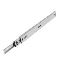 CNCEST 22 Inches Pair Drawer Slides Heavy Duty Fully Extension Ball Bearing Drawer Runners Slide Runner - Silver - View 8
