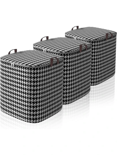3 Bolsas Organizador Ropa Almacenamiento Sábanas Edredones
