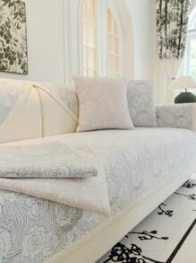 1 chiếc đệm ghế sofa dày thời trang tối giản, vỏ bọc ghế sofa sang trọng, họa tiết xương cá sáng tạo chất lượng cao, chống trượt, chống bụi, chống mèo cào, phù hợp với mọi mùa, bảo vệ và trang trí ghế sofa cho phòng khách, phòng ngủ, phòng học, văn phòng - Xám - Xem 8