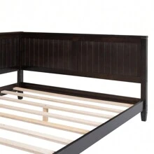 Full Size Wood Daybed/Sofa Bed, Espresso - 濃縮咖啡+實木+MDF-1 - 查看 10