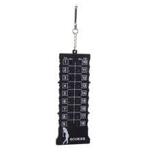 Thẻ điểm chơi golf 18 lỗ, Máy đếm điểm chơi golf Máy đếm số lần đánh golf Máy đếm điểm chơi golf cầm tay có móc chìa khóa Máy giữ điểm chơi golf cho các sự kiện thể thao chơi golf - Nhiều màu - Xem 11