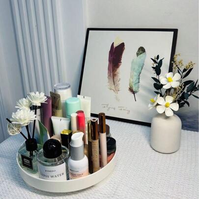 1pc Jewelry Tray, Desktop Perfume Rack, Entryway Decor Key Holder, Makeup Organizer Tray, Jewelry Tray, Aesthetic Room Decor, Home Decor, Kitchen Accessories, Bathroom Decor, Bedroom Decor