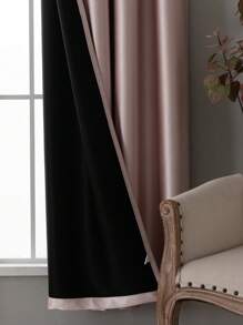 雙色1片遮光窗簾