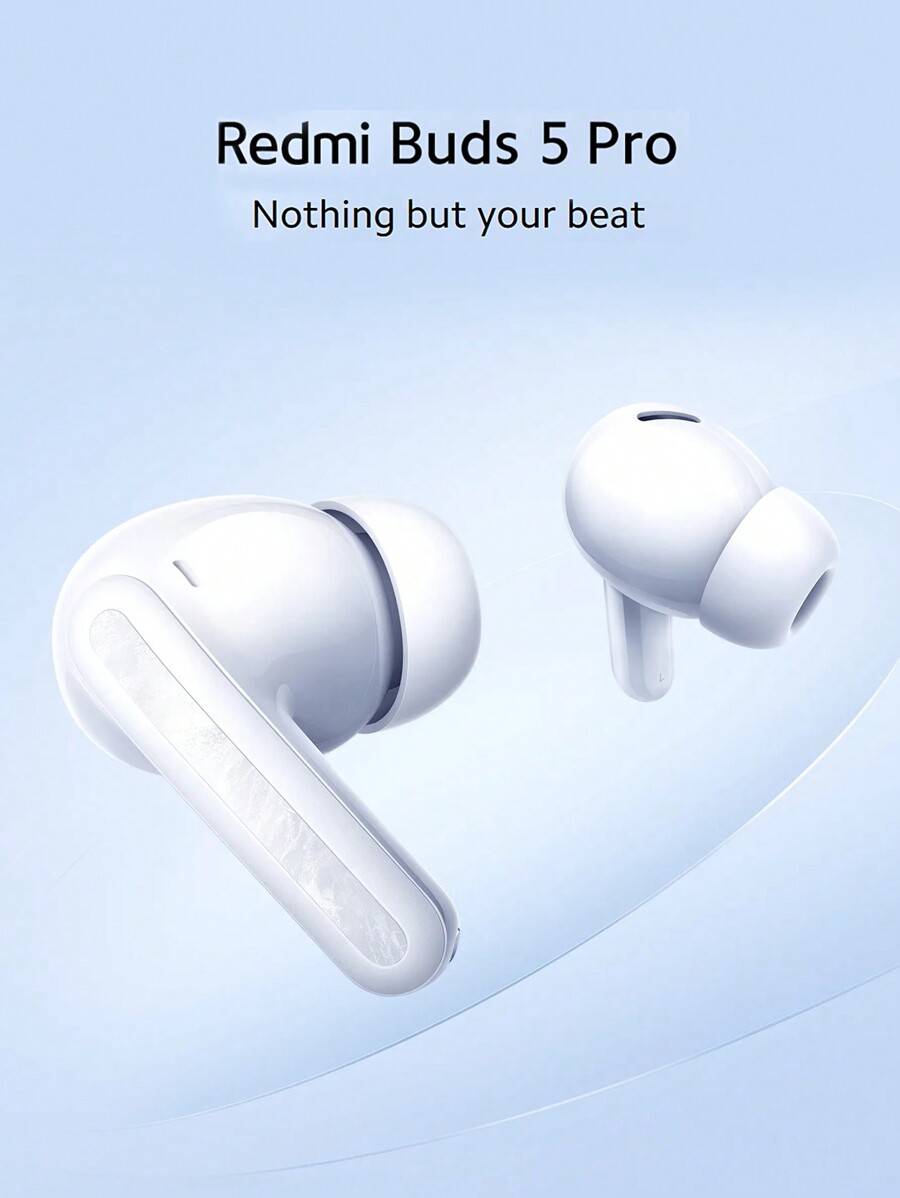 Xiaomi Redmi Buds 5 Pro Bluetooth 5.3 In-Ear Ohrhörer mit 52dB Aktiver ...