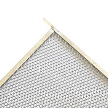 Telas MM Barbecue Grill 40x50cm Expanded Stainless Steel Plate - 不銹鋼 - 查看 2