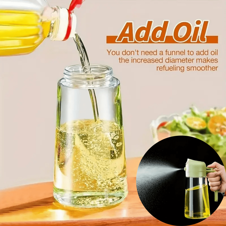 Glass Fuel Injector Dual Purpose Dispenser For Pouring And Spraying