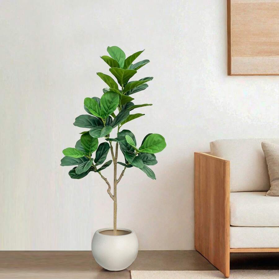 1pc 140170cm Large Artificial Plant Tree Branches Ficus Banyan Fake