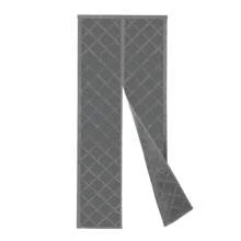 Magnetic Thermal Insulated Door Curtain Waterproof PVC Door Insulation Curtain - Grey - View 5