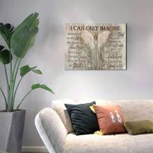 1 件，墙面装饰农舍天使之翼家居卧室厨房客厅浴室酒店咖啡厅办公室装饰艺术品帆布墙艺术海报，无框， - 彩色 - 查看 5