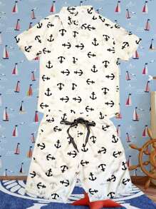 Boys' Set: T-Shirt And Bermuda Shorts - Lightweight Style And Unparalleled Comfort - Đen và trắng - Xem 2