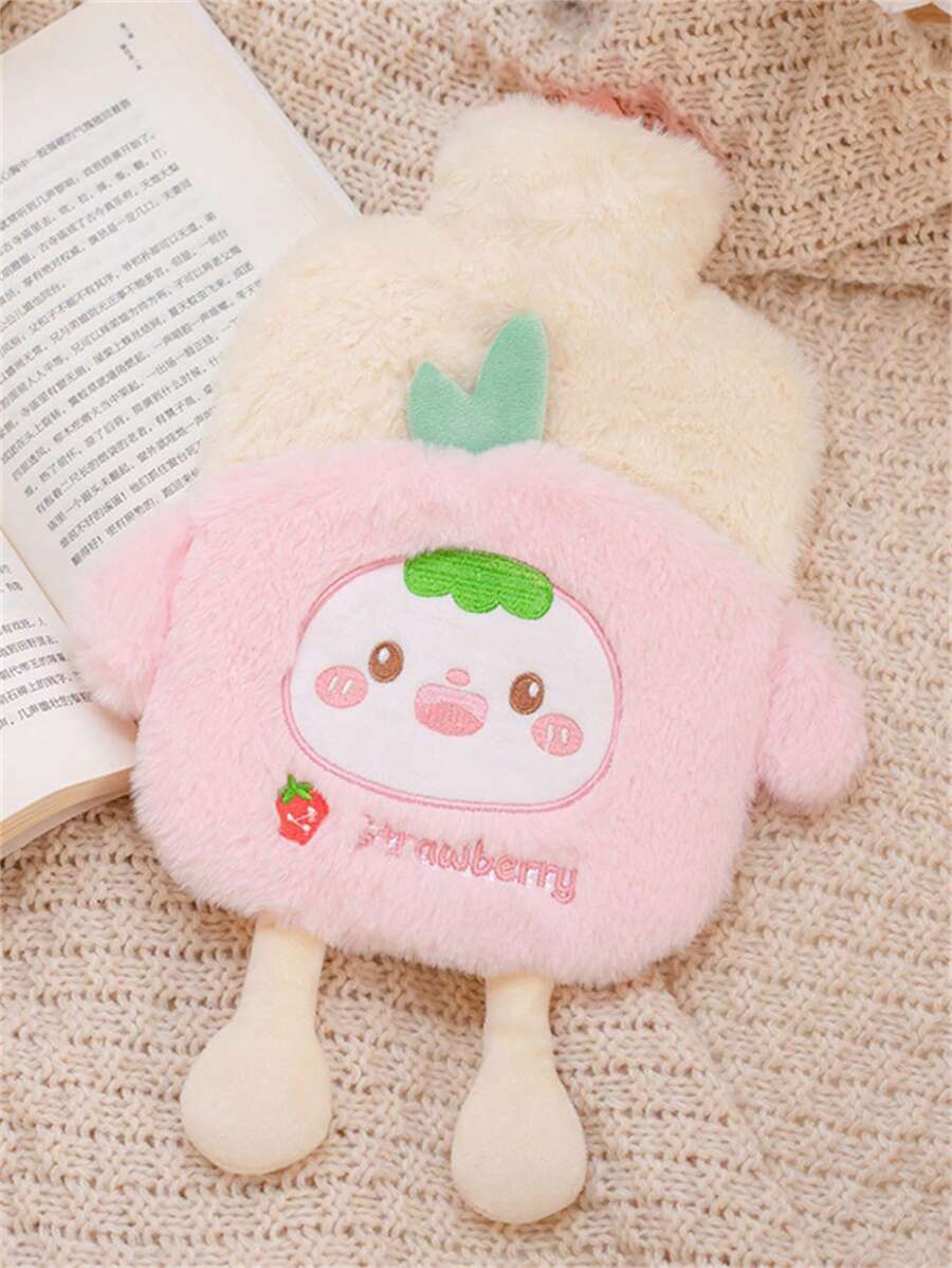 Cute Fruit Shaped Hot Water Bag, Essential For Keeping Warm In Cold