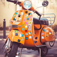 50 miếng dán truyền cảm hứng, câu nói của người nổi tiếng, thơ truyền cảm hứng, câu dán DIY, vali, ván trượt, tủ lạnh, máy tính xách tay, miếng dán trang trí câu nói cổ điển, vinyl chống thấm nước cho thanh thiếu niên và người lớn - Nhiều màu - Xem 7