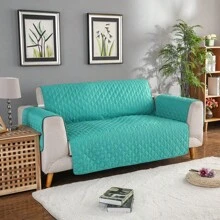 1/2/3 Seater Sofa Slipcover Quilted Sofa Couch Cover Furniture Protector Mat Non Slip For Dog Pet Kid - 薄荷綠 - 查看 8