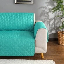 1/2/3 Seater Sofa Slipcover Quilted Sofa Couch Cover Furniture Protector Mat Non Slip For Dog Pet Kid - 薄荷綠 - 查看 6