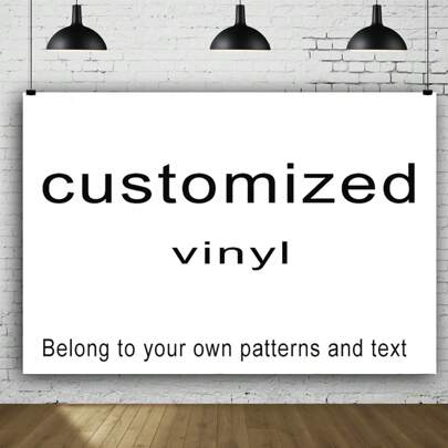 1PC Custom Background, Graduation Day Wedding Homecoming Party Background Banner Decoration Supplies Pattern And Text/Vinyl, Ornamental Stylish, Adorable, High-Quality Custom, Personalized, Unique Ideal Gifts For Her Boyfriend, Girlfriend, Dad, Mom, Family, Friends, Son, Daughter, School Students, Kids For Anniversaries, For Valentine's Day, For Mother's Day, For Birthdays, For Children's Day, For Father's Day, For Graduation, For Weddings, For Housewarming School, Office, Home