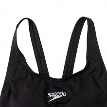 Speedo Women's One-Piece Swimsuit, Comfortable & Breathable For Pool Swimming & Training, 8-00475709951 - Black - View 5