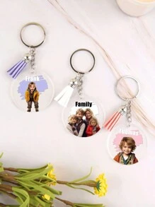 1 móc khóa tua rua Acrylic tùy chỉnh có hình ảnh in tùy chỉnh, thích hợp làm quà tặng Ngày lễ tình nhân, quà tặng Ngày của Cha, quà tặng Ngày của Mẹ, quà kỷ niệm, quà tặng gia đình, quà tặng bạn thân, Ngày lễ tình nhân, đồ trang trí Ngày lễ tình nhân, đa chức năng, có thể điều chỉnh, chống nấm mốc, trang trí, có thể tái sử dụng, khắc, không gỉ, tinh tế, đáng yêu, chất lượng cao, hiện đại, đầy màu sắc, dễ thương, thoải mái, phong cách, tùy chỉnh, cá nhân hóa, độc đáo, quà tặng lý tưởng cho anh ấy, quà tặng lý tưởng cho cô ấy, bạn trai, bạn gái, bố, mẹ, gia đình, bạn bè, con trai, con gái, học sinh, văn phòng, phòng trà, trường học, nhà - Nhiều màu - Xem 5