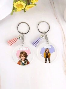 1 móc khóa tua rua Acrylic tùy chỉnh có hình ảnh in tùy chỉnh, thích hợp làm quà tặng Ngày lễ tình nhân, quà tặng Ngày của Cha, quà tặng Ngày của Mẹ, quà kỷ niệm, quà tặng gia đình, quà tặng bạn thân, Ngày lễ tình nhân, đồ trang trí Ngày lễ tình nhân, đa chức năng, có thể điều chỉnh, chống nấm mốc, trang trí, có thể tái sử dụng, khắc, không gỉ, tinh tế, đáng yêu, chất lượng cao, hiện đại, đầy màu sắc, dễ thương, thoải mái, phong cách, tùy chỉnh, cá nhân hóa, độc đáo, quà tặng lý tưởng cho anh ấy, quà tặng lý tưởng cho cô ấy, bạn trai, bạn gái, bố, mẹ, gia đình, bạn bè, con trai, con gái, học sinh, văn phòng, phòng trà, trường học, nhà - Nhiều màu - Xem 6