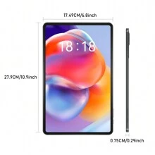 N-One Npad Ultra 12-Inch Android 14 Tablet, Snapdragon 685, 8GB+12GB Expansion RAM+128GB ROM, 5G WIF+4G LTE, Widevine L1, 5MP+13MP Camera, 9200mAh, Type-C, Supports 1TB Expansion, Comes With Cable, Adapter, Protective Case - US B Type Plug(110-127V) - View 2