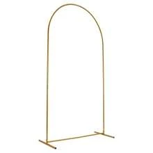 Rainaut 2.2m Arched Stand 120*220cm Elastic Fabric Cover Gold Stand Sky White Cover - 金色 - 查看 10