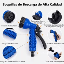 Manguera Expandible de 30 metros PinkShop - Azul - Ver 3