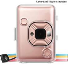 Protective Clear Case For Fujifilm Instant Mini Liplay Hybrid Instant Film Camera- Crystal Hard Cover With Precise Cutout