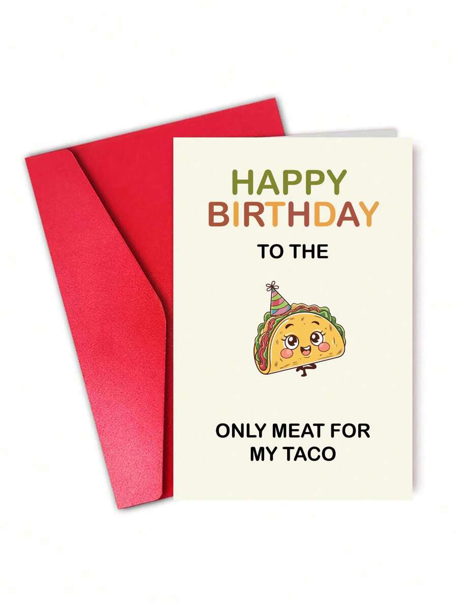 1pc Funny Birthday Card Men, Birthday Gift Him, Birthday Card Husband