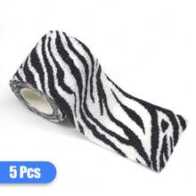 1/5/10/24片装自粘纹身绷带，纹身防滑贴，一次性自粘纹身胶带，适用于万圣节，弹性绷带卷，纹身机专用自粘胶带，运动胶带，动物绷带（适用于膝盖、手指、脚踝、手掌等），适用于宠物，运动纹身，适合初学者和经验丰富的纹身师 - 彩色 - 查看 46