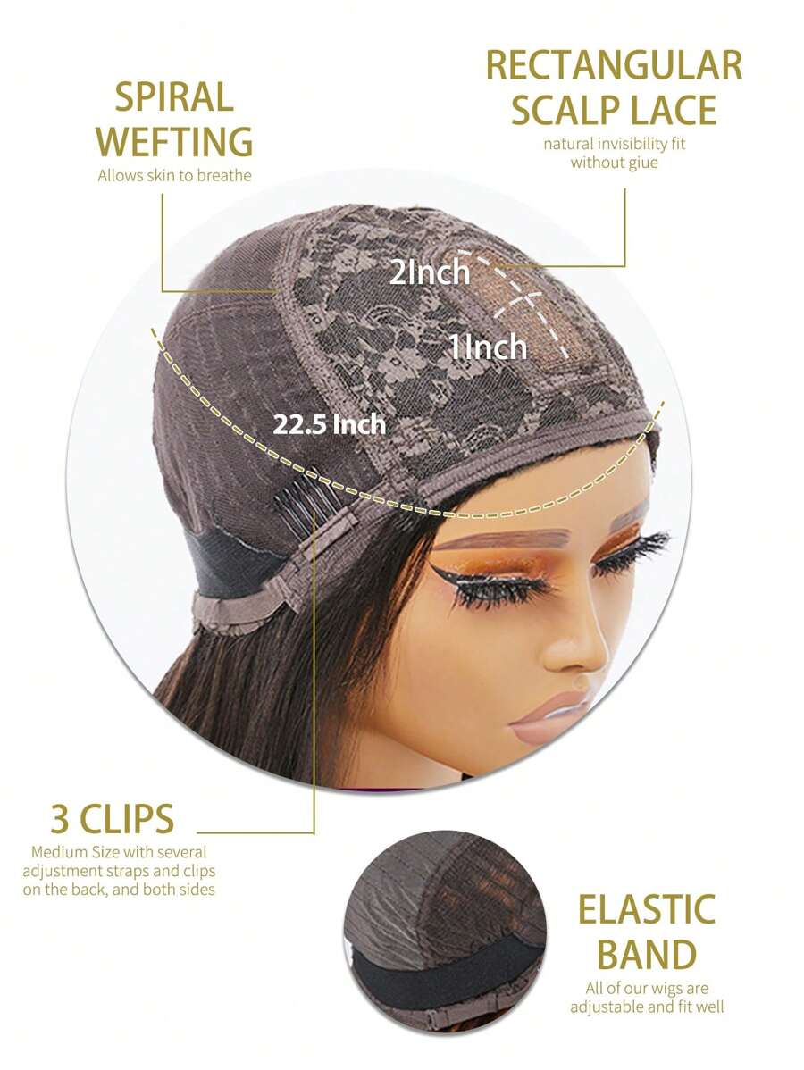 Bob Wig With Bangs Ombre Highlight Straight Bob Wig Human Hair False