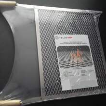 Telas MM Barbecue Grill 40x50cm Expanded Stainless Steel Plate - 不銹鋼 - 查看 6