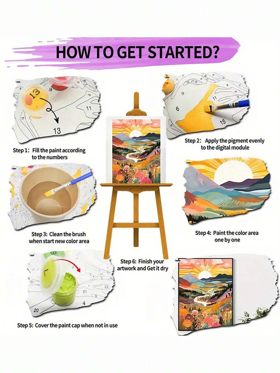 Meteor Shower 2024 EasyToUse Choice DIY Paint By Numbers