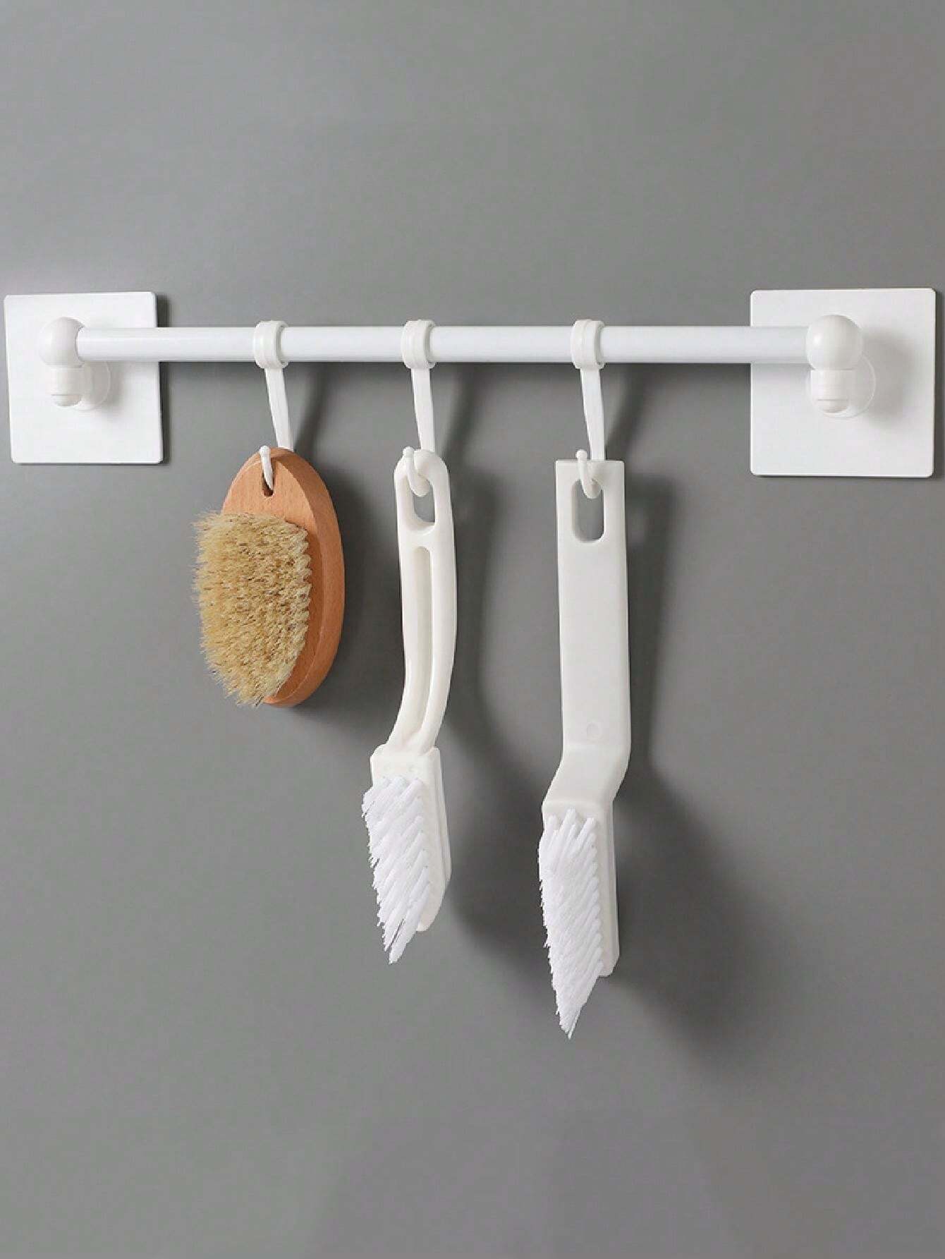 Bathroom Tile Corner Wall Brush, Small Cleaner For Toilet Grout